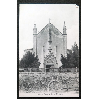 Carte postale Aups Chapelle de la Délivrance