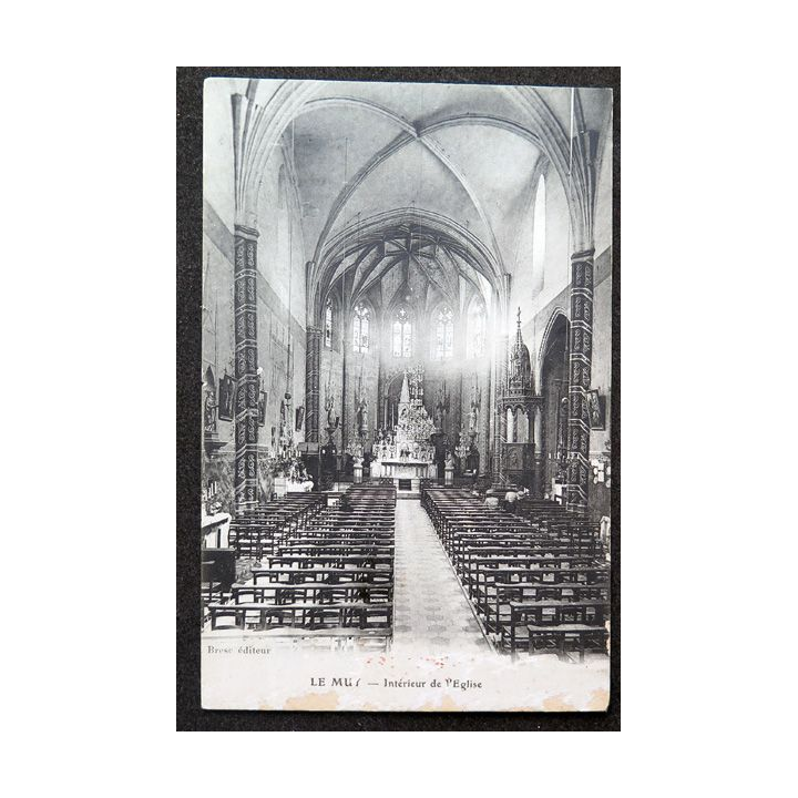 Carte postale Le Muy Intérieur de l'église