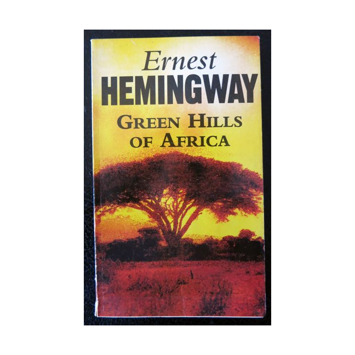 Green Hills of Africa de Ernest Hemingway, Arrow Editions