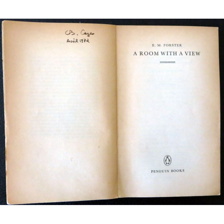 A Room with a view de E. M. Forster aux Editions Penguin Books