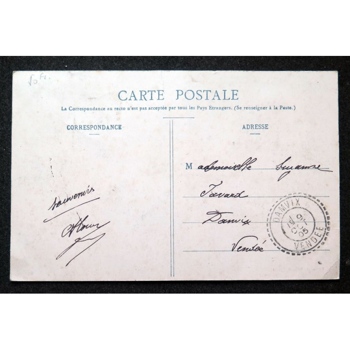 Carte postale Epinal Les Hôtels et Rue de la Gare