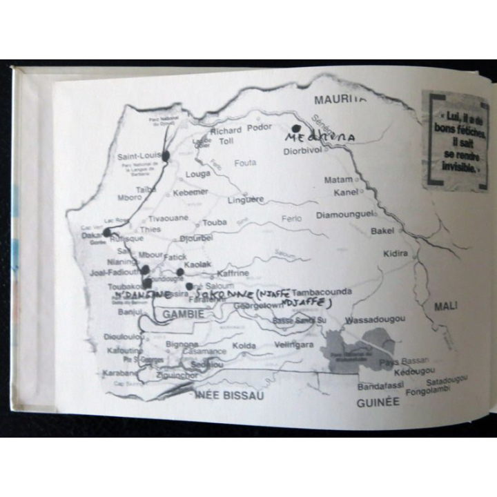 Treranga carnet de voyage au Sénégal de Olivier Pizzighini aux Editions New Eden
