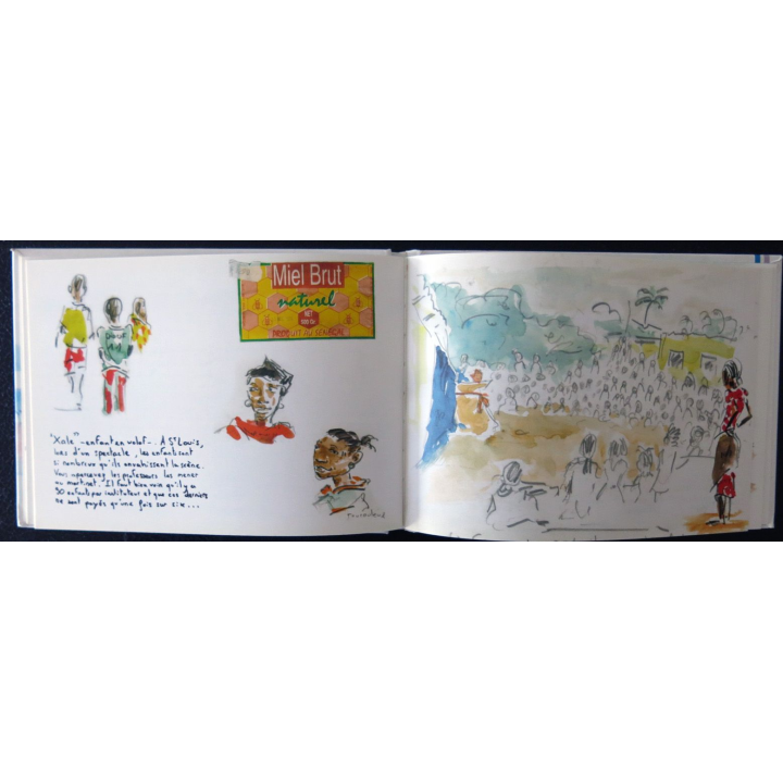 Treranga carnet de voyage au Sénégal de Olivier Pizzighini aux Editions New Eden