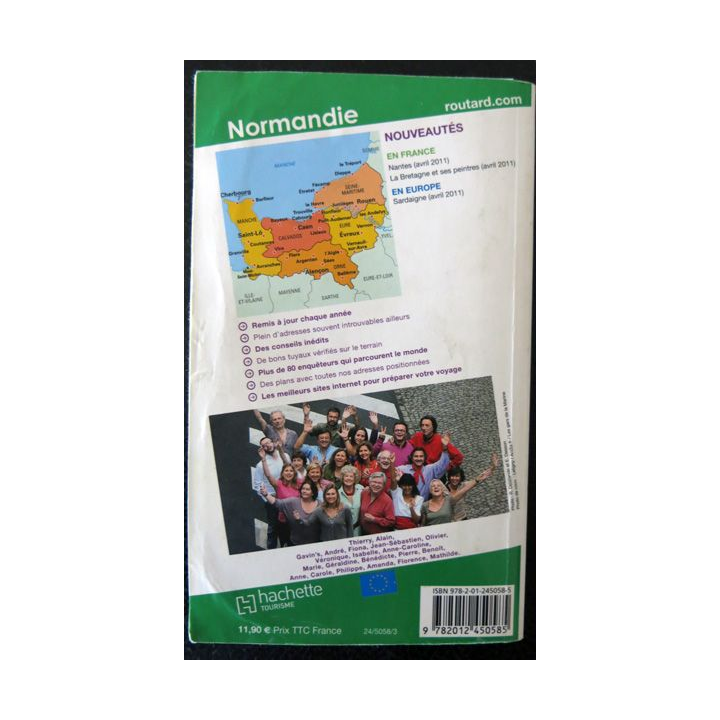 Le Guide du Routard : Normandie 2011, aux éditions Hachette