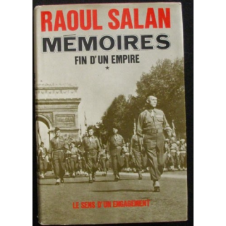 MÉMOIRES FIN D'UN EMPIRE PAR RAOUL SALAN EDITION PRESSES DE LA CITE