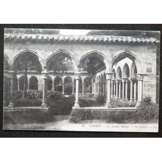 Carte postale Tarbes n° 54 Le Jardin Massey Le Cloître