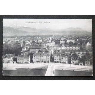 Carte postale Grenoble n° 6 Vue Générale