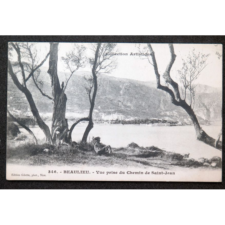 Carte postale Beaulieu n° 346 Vue Prise du Chemin de Saint-Jean