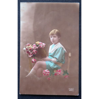 Carte postale de Voeux 1920