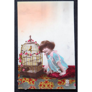 Carte postale de Voeux 1923