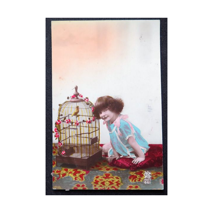 Carte postale de Voeux 1923