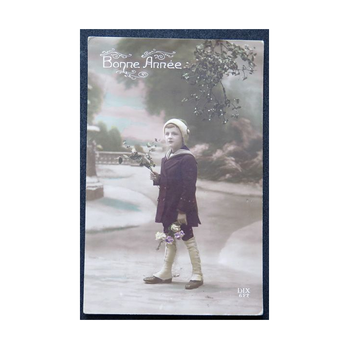 Carte postale de Voeux Années 1920...