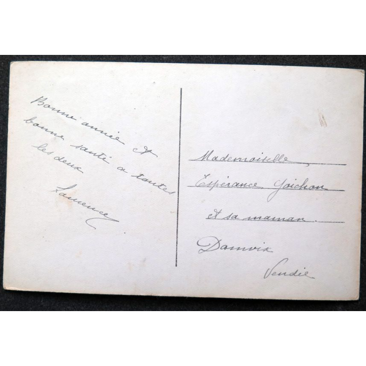 Carte postale de Voeux Années 1920...
