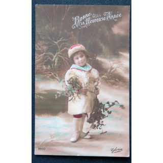 Carte postale de Voeux Années 1920...