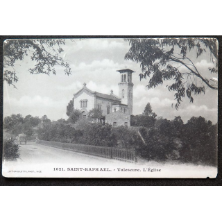 Carte postale Saint Raphaël n° 1621 Valescure L'Eglise