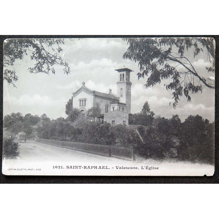 Carte postale Saint Raphaël n° 1621 Valescure L'Eglise