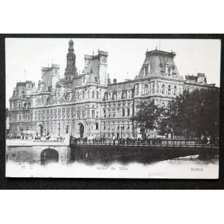 Carte postale Paris Hôtel de ville