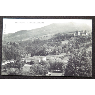 Carte postale Dauphiné n° 599 Triage Les Bains