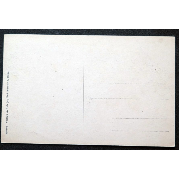 Carte postale Bad Münster a. Stein von der Ebernburg gesehen