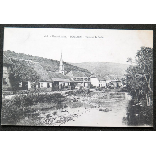 Carte postale Haute Alsace Dollern n° 618 Vue sur le Doller 