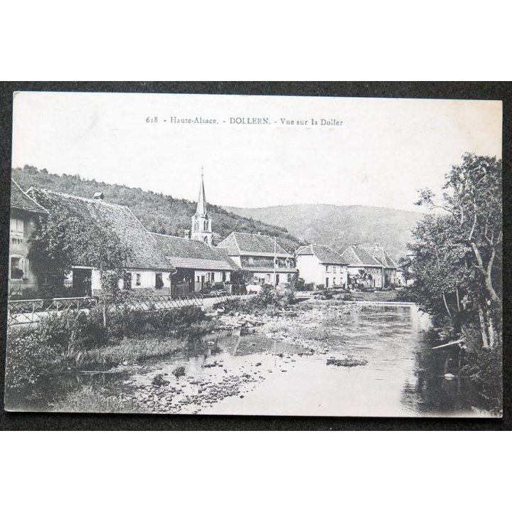 Carte postale Haute Alsace Dollern n° 618 Vue sur le Doller 