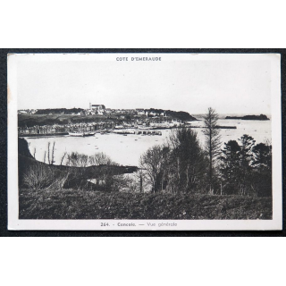 Carte postale Côte d'Emeraude Cancale n° 264 Vue générale 