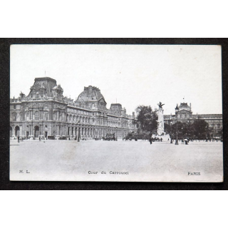 Carte postale Paris Cour du Carroussel 