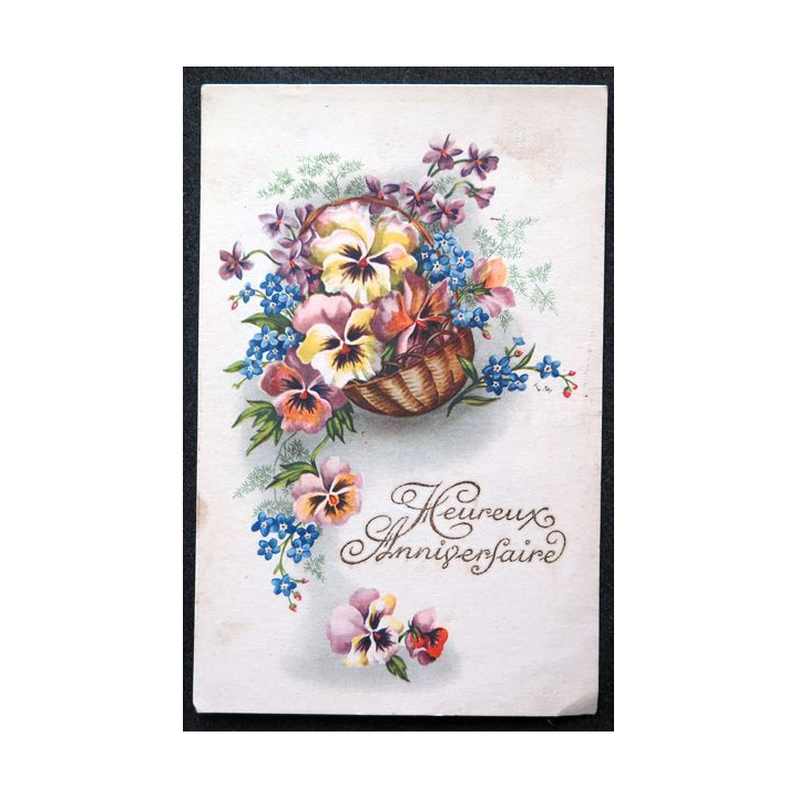 Carte postale Heureux anniversaire