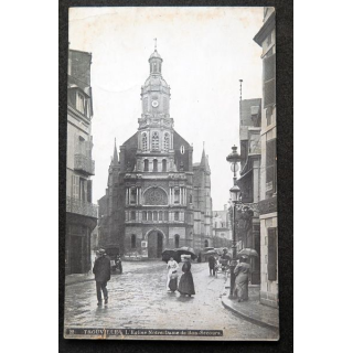 Carte postale Trouville n° 22 L'Eglise Notre Dame de Bon Secours