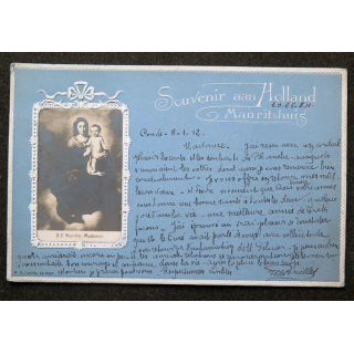 Carte postale Souvenir Ann Holland Mauritshuig 1912