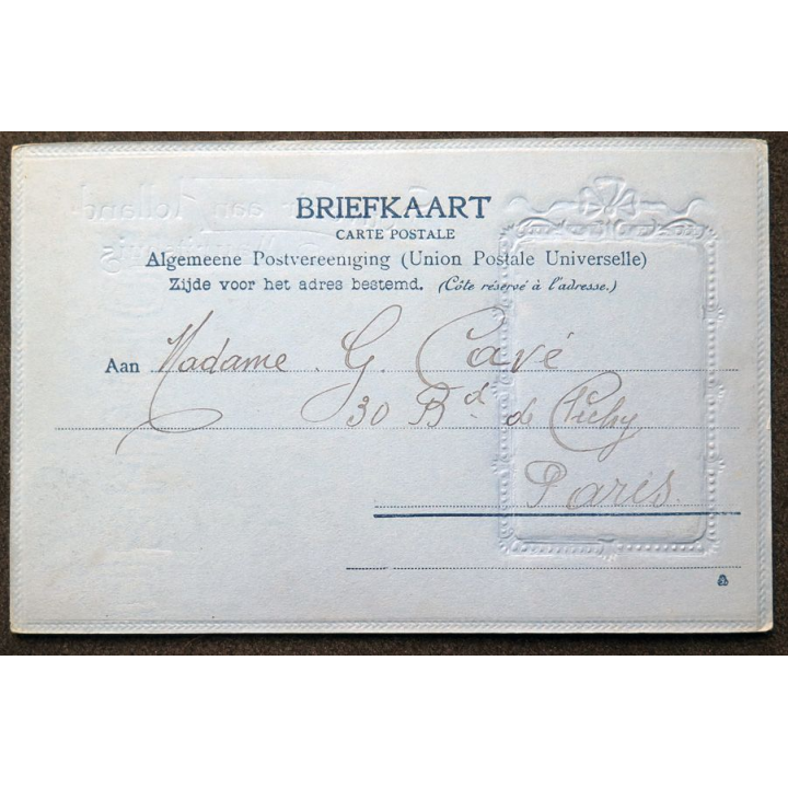 Carte postale Souvenir Ann Holland Mauritshuig 1912