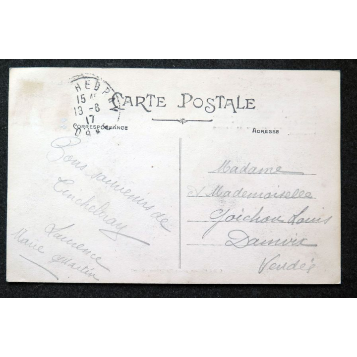 Carte postale Abbaye de Tinchebrai (Orne) 1917