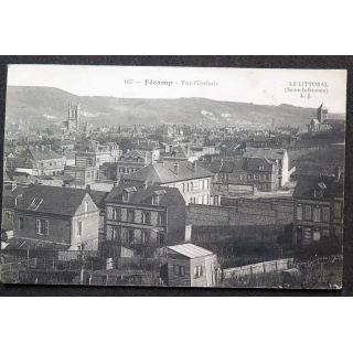 Carte postale Fécamp n° 107 Vue Générale 