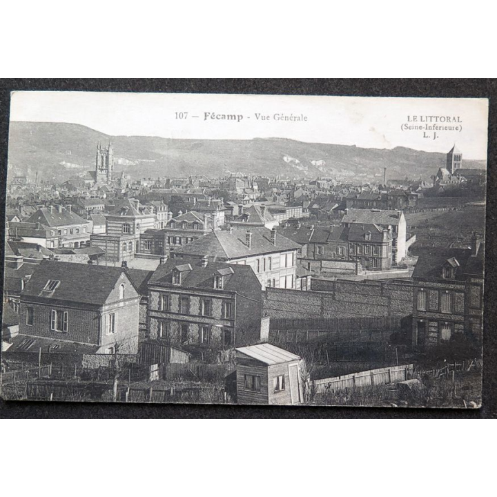 Carte postale Fécamp n° 107 Vue Générale 
