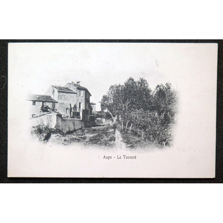 Carte postale Aups Le Torrent