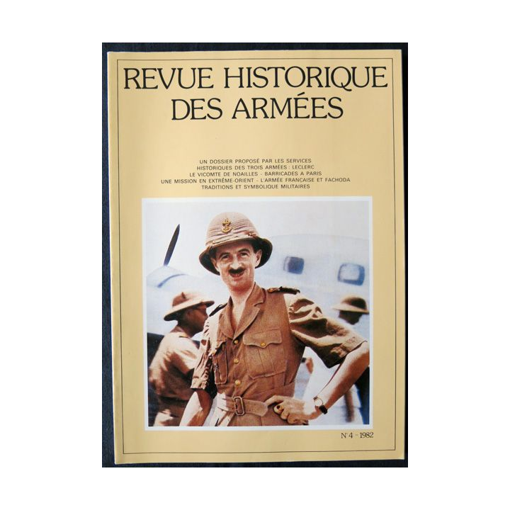 Revue historique des armées - N° 149 - décembre 1982