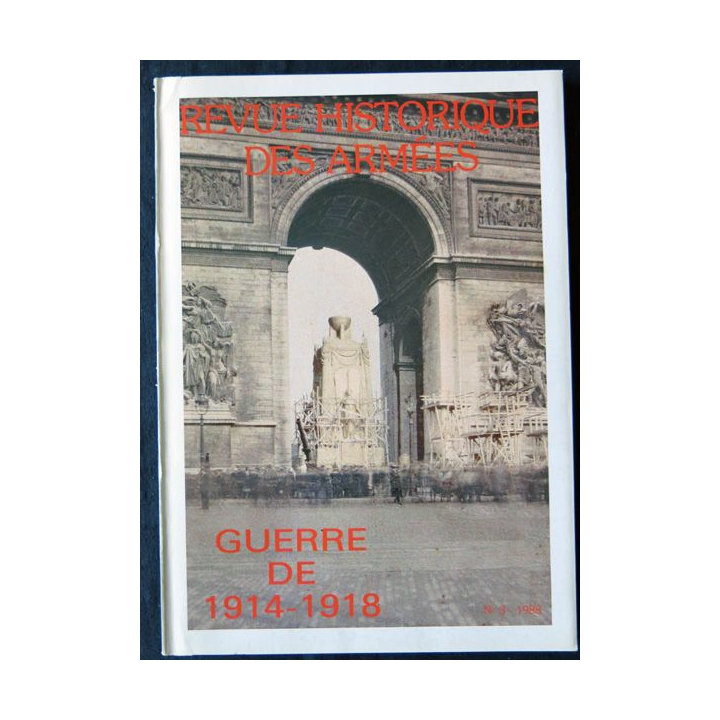 Revue historique des armées - N° 172 - septembre 1989