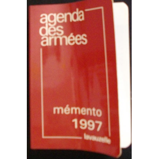 Agenda des Armées Mémento 1997 Lavauzelle