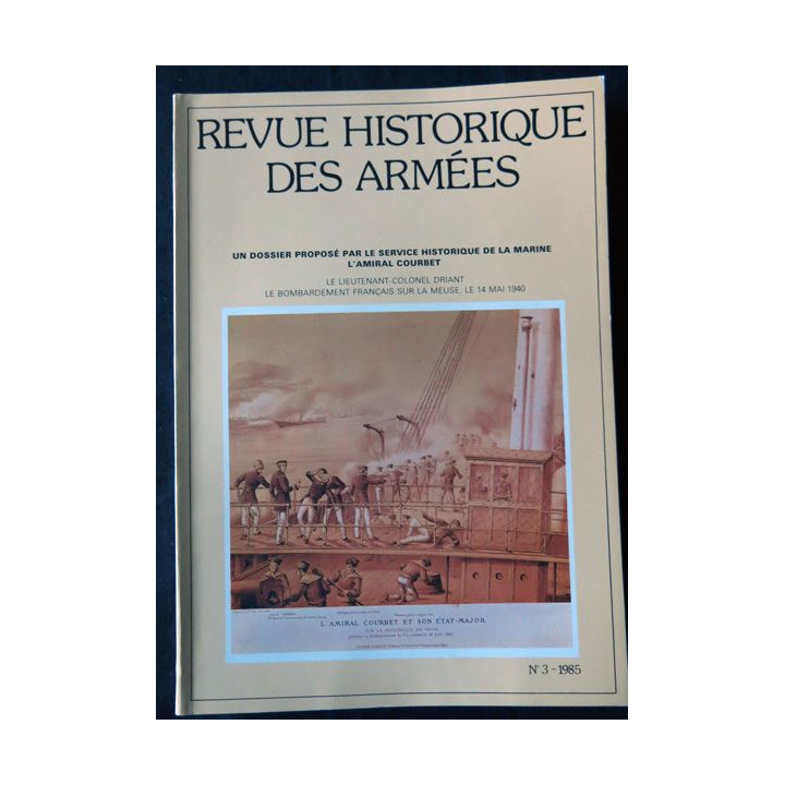 Revue historique des armées - N° 160 - octobre 1985