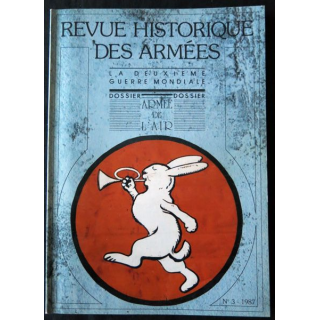 Revue historique des armées - N° 168 -  septembre 1987