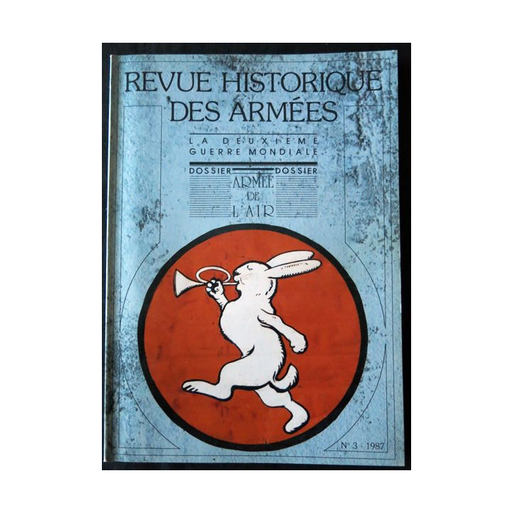 Revue historique des armées - N° 168 -  septembre 1987