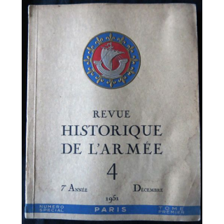 Revue historique de l'armée - 7° année N°4 - décembre 1951