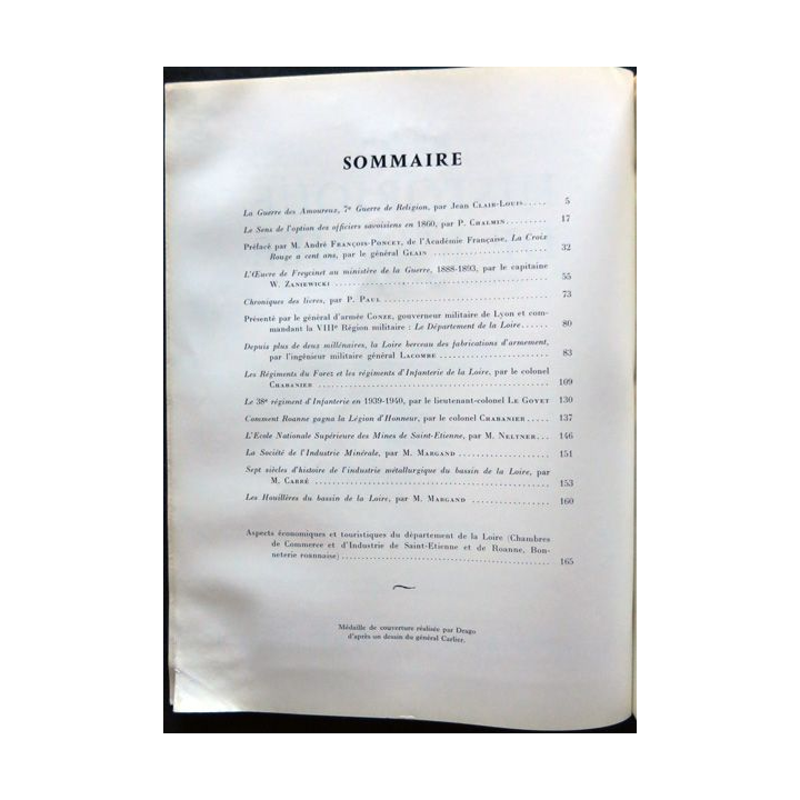 Revue historique de l'armée - 19° année N°2 - mai 1963 - insigne  Drago sur la couverture