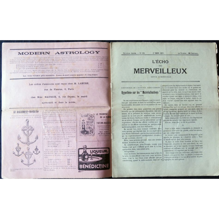 L'écho du merveilleux 12° année N° 268 du 1° mars 1908