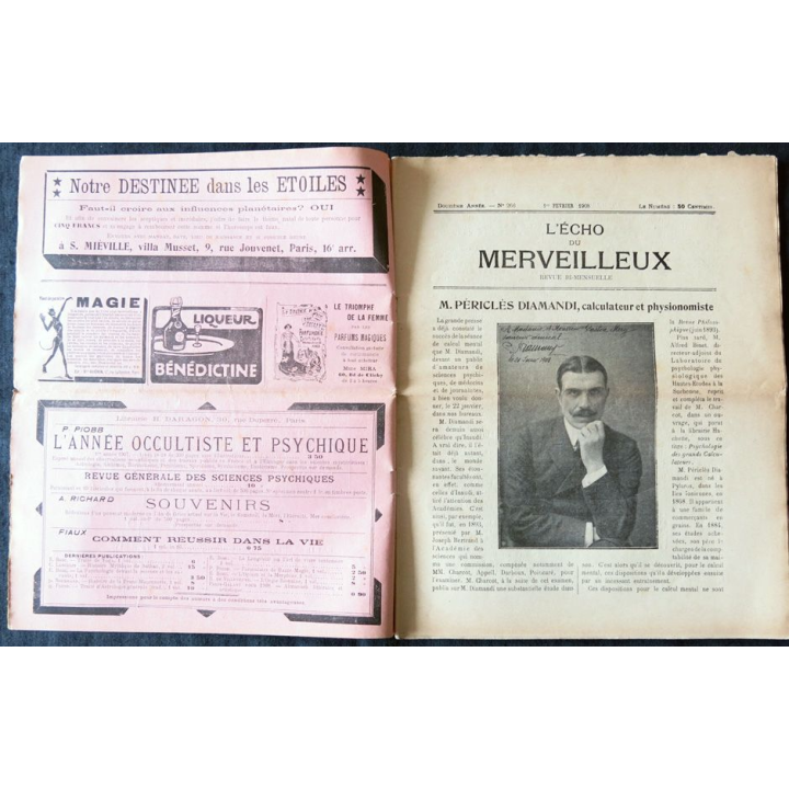 L'écho du merveilleux 12° année N° 266 du 1° février 1908