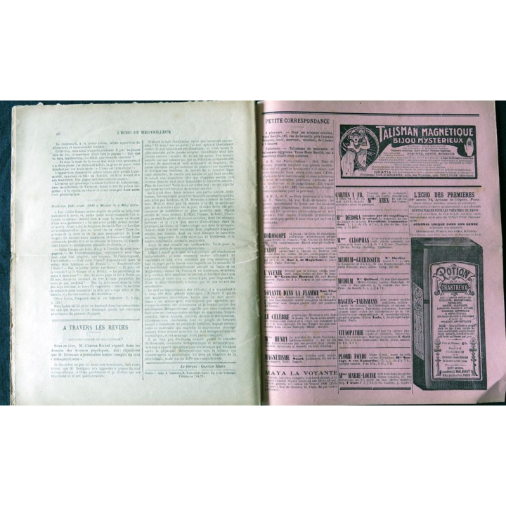 L'écho du merveilleux 12° année N° 266 du 1° février 1908