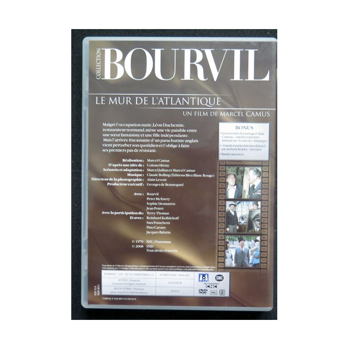 DVD : Le Mur de l'Atlantique Bourvil