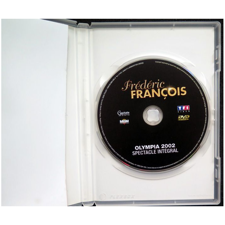 DVD : Frédéric François à l'Olympia 2002