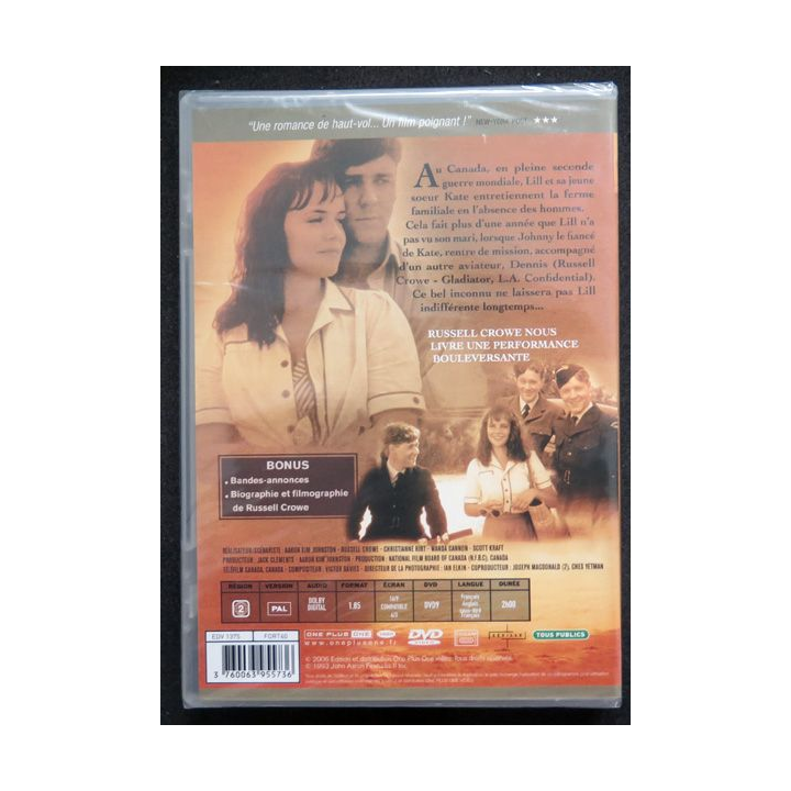 DVD : Un temps pour Aimer de Russel Crowe