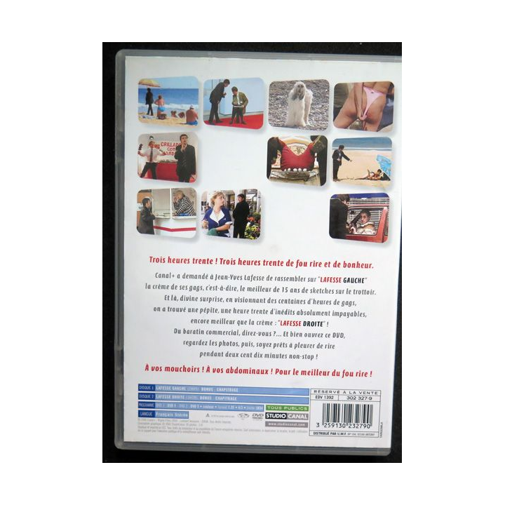 DVD : LAFESSE Lafesse gauche lafesse droite